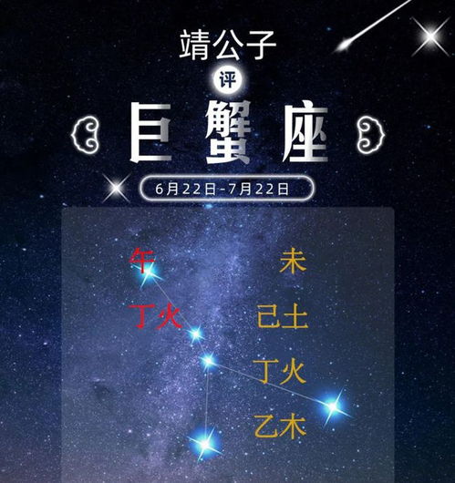 靖公子评十二星座 巨蟹座