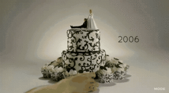 烘焙历史 100年前的婚礼蛋糕长什么样 你绝对想不到 