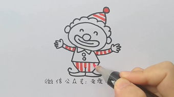 学画画 l 职业人物 小丑