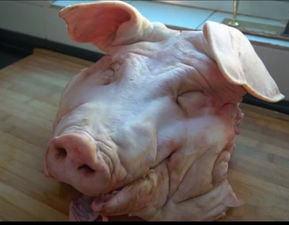 梦见猪头和猪肉