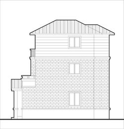 易盖房图纸 宽8米长11米的宅基地也能盖出高品质农村别墅 