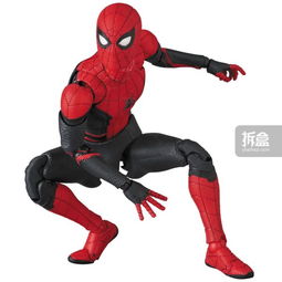 MAFEX 蜘蛛侠 英雄远征 蜘蛛侠Spiderman升级版战衣可动人偶