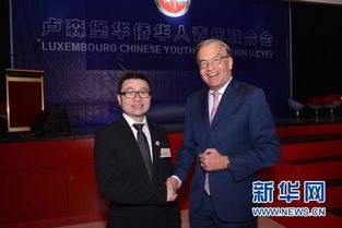 卢森堡华侨华人青年联合会第二届理事会就职