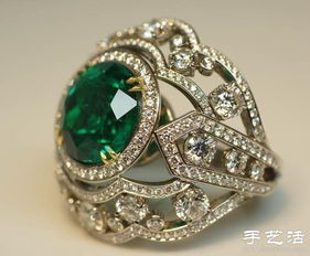 绿宝石戒指的手工制作过程 2