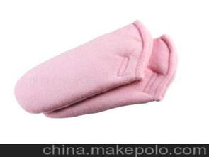 蜡疗机专用棉手套 加厚棉手套 粉红手套