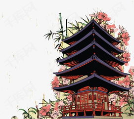 日本木楼素材图片免费下载 高清装饰图案png 千库网 图片编号4347783 