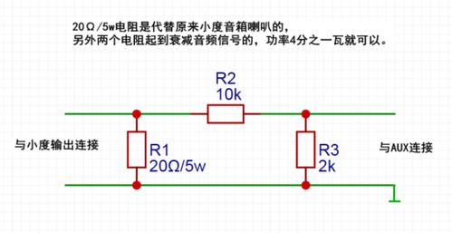 小度智能音箱接汽车AUX音质问题 