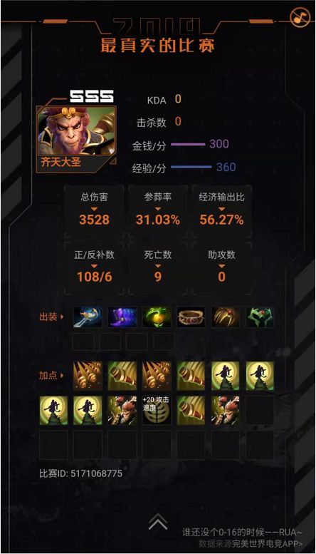 回顾你的高光时刻 2019DOTA2年度数据报告今日上线