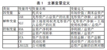 与无形资产有关的毕业论文题目