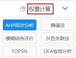 有哪个方法和AHP类似，也是计算权重，也就是说有什么方法可以替代层次分析法？急急急！论文需要