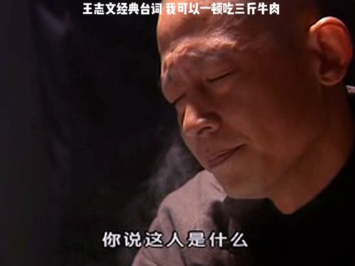 黑冰2 我可以一顿吃三斤牛肉和一只烤鸭,人生的经典语录 