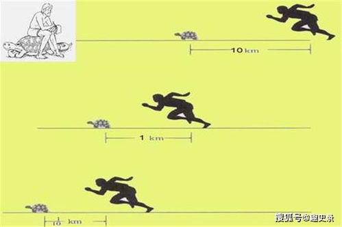 科学界有趣的悖论 只要乌龟先跑,人无论怎么追都追不上它