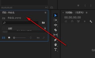 在Adobe Premiere Pro里面导入素材栏不见了在哪里找回来 