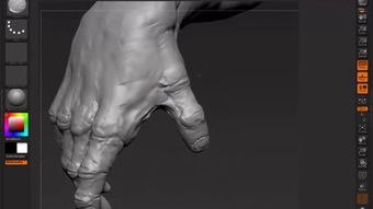 zbrush 浮雕 