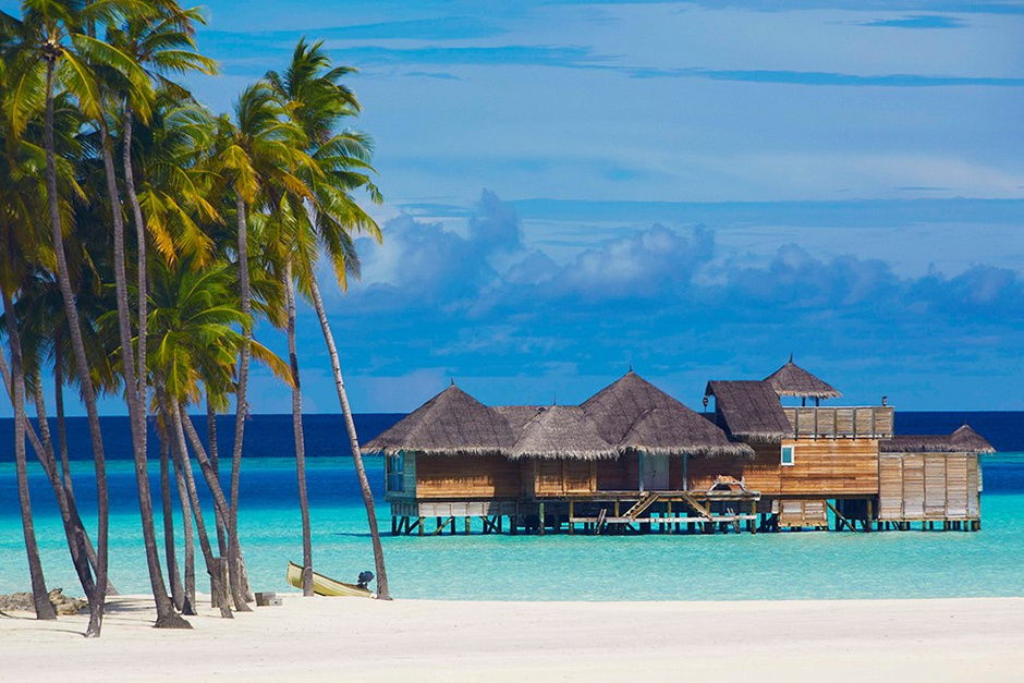 马尔代夫奥静岛洛碧吉利岛浪漫的海滩度假胜地