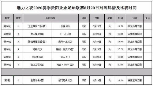 业余足球联赛时间表图片,业余足球的概念