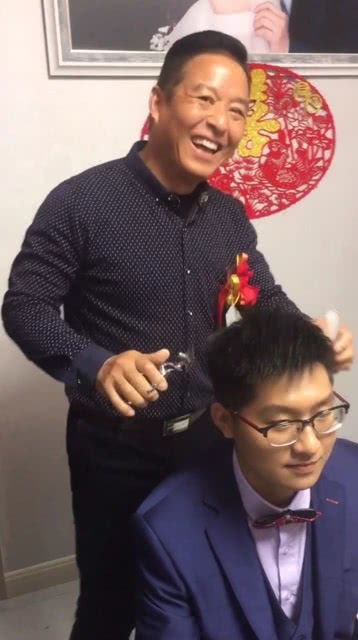 婚礼当天 新郎竟还要去理发,这是什么情况 