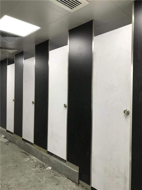 工地厕所隔断板工艺批发成品,抗倍特卫生间隔板应用 