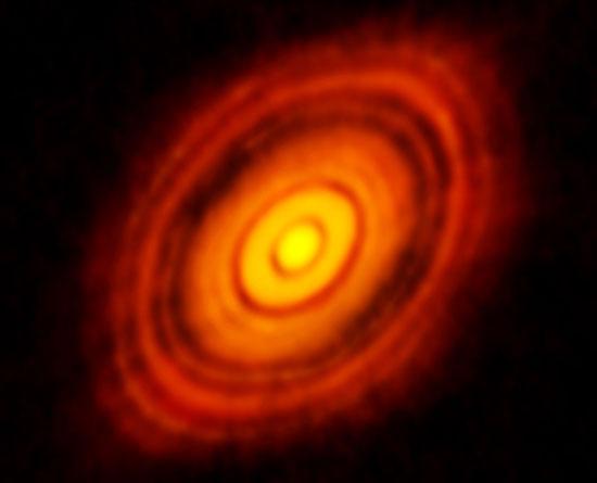 磁盘状尘埃环绕的年轻恒星,或许并不是正在生成行星