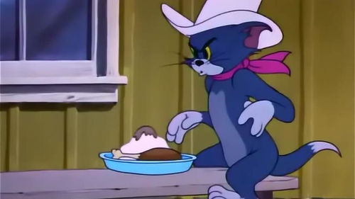 猫和老鼠 汤姆成功的获得了美食,没有遵守和杰瑞的承诺 
