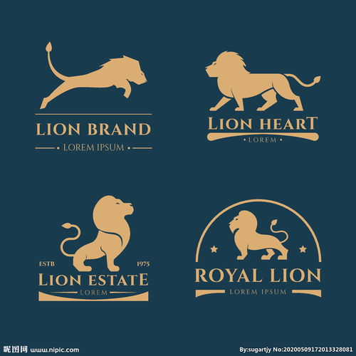 狮子图标图片 