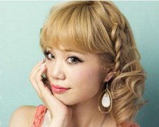 韩式发型扎法步骤,韩式女生发型图片 韩式发型 1 