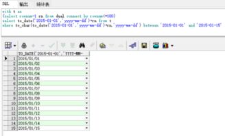 oracle查询时间的语句(oracle 查询时间范围的数据)