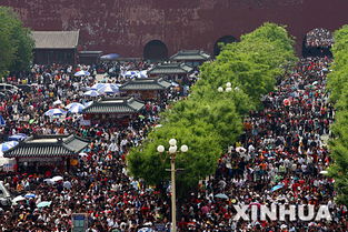 北京故宫日接待游客超过11万人次