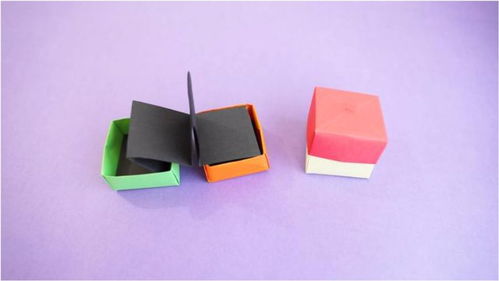 用折纸做的机关盒,送给朋友很惊喜,简单易学的diy手工 