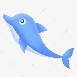 鱼卡通宠物装饰养殖海洋海豚素材图片免费下载 千库网 