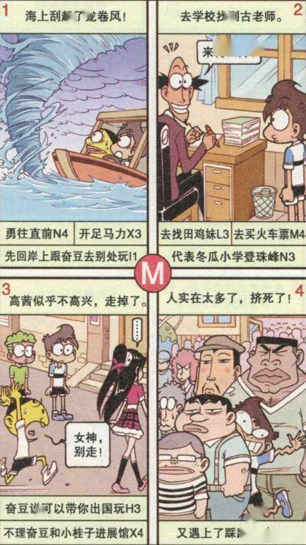 星太奇,这一期漫画可以玩哦,看看你的运气是好是坏