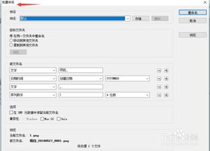 PS软件如何批量重命名图片名字