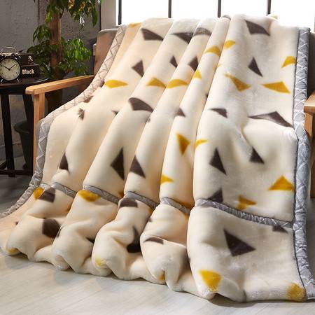 冬季加厚双层拉舍尔毛毯单双人毯子保暖床单被子盖毯图片大全 邮乐官方网站 