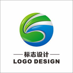 立体蓝色绿色字母图标V标志LOGO设计图片素材 高清ai模板下载 0.92MB 其他行业logo大全 