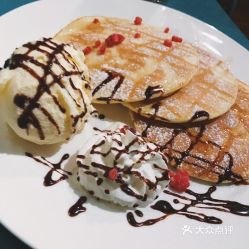 彩咖啡的松饼冰淇淋好不好吃 用户评价口味怎么样 北京美食松饼冰淇淋实拍图片 大众点评 