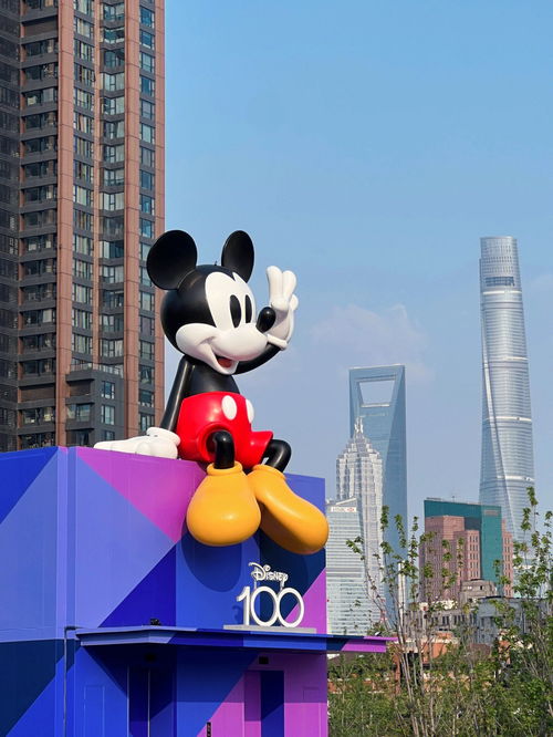 巨型米奇 不在迪士尼,在上海市区 