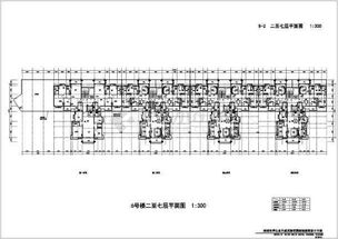 某地区大型建筑单体施工方案图 共6张