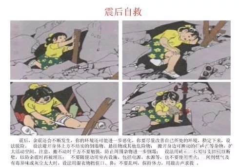 关于防地震的知识