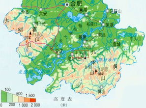 安徽境内长江经过的地方有山吗 