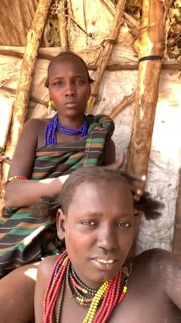 原来,非洲女人是这样整理头发的啊 