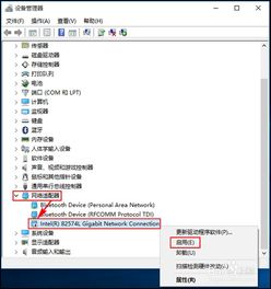 win10网卡关闭了怎么打开