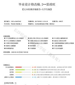 毕业论文第一次查重52%