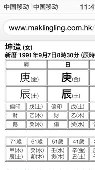 问下大师,这是我从麦玲玲官网查到的五行八字,我看不懂请帮我分析下 谢谢 