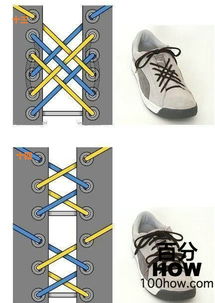 彪马PUMA系带运动鞋15种方法,你觉得怎么系好看 图文步骤