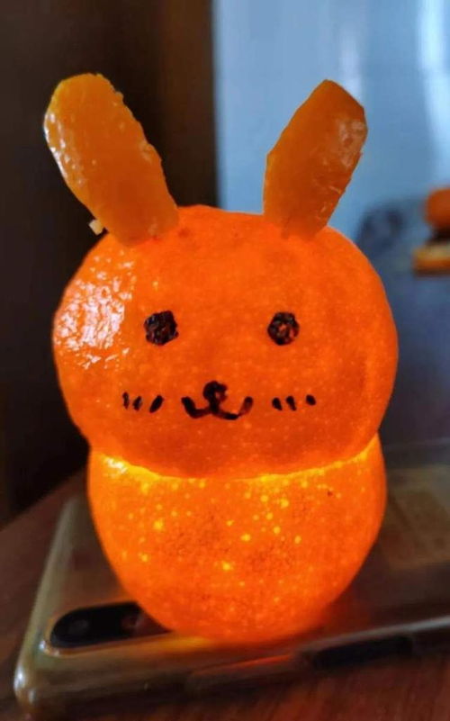 兔子橘子灯怎么做又简单又漂亮(兔子灯教程)