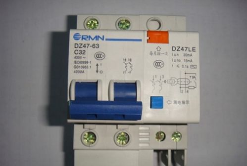 漏电开关的漏电指示按钮和试验按钮的功能 
