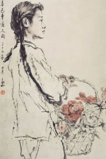 流民图 背后故事 名门女嫁穷画家,艰难40年,同日同时去世