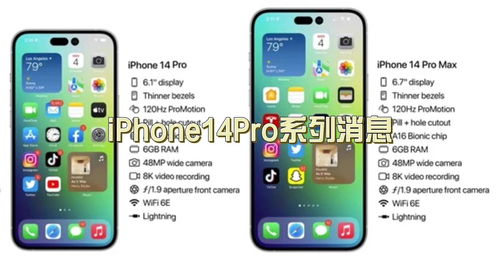 苹果iPhone14Pro系列消息 