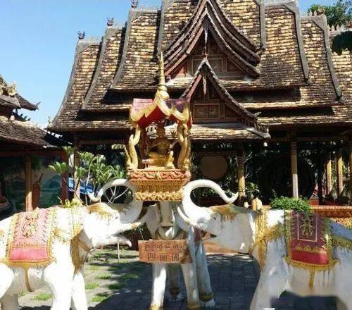 不止泰国有,国内很多地方也供奉四面神