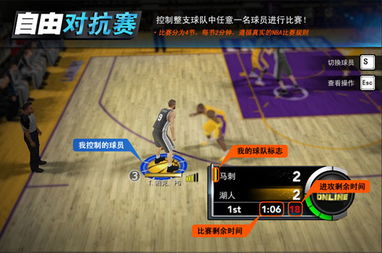 nba2k online 自由对抗赛介绍